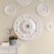 Ekena Millwork Flagstone Ceiling Medallion (Fits Canopies up to 3 7/8"), 30"OD x 3 7/8"ID x 3 1/4"P, Primed White CM30FL - alternate 6